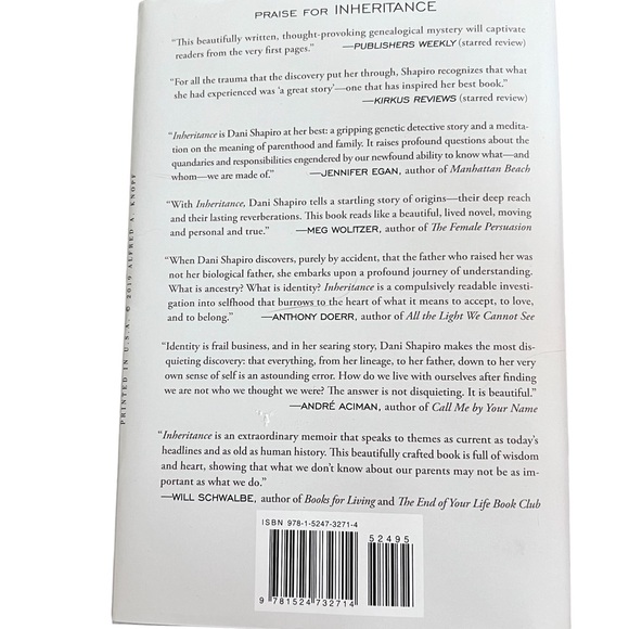 📚Inheritance by Dani Shapiro 📚 Brand New - Picture 4 of 4